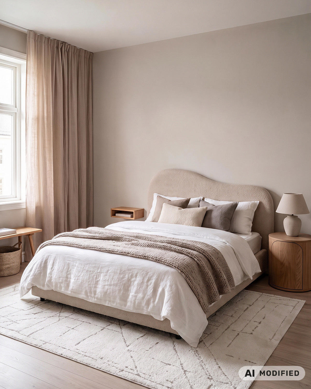 TEPPICH Mataro Senda Mazovia 160x230cm Beige Braun Abstrakt Kurzflor - Braun, Textil (160/230cm) - Mazovia