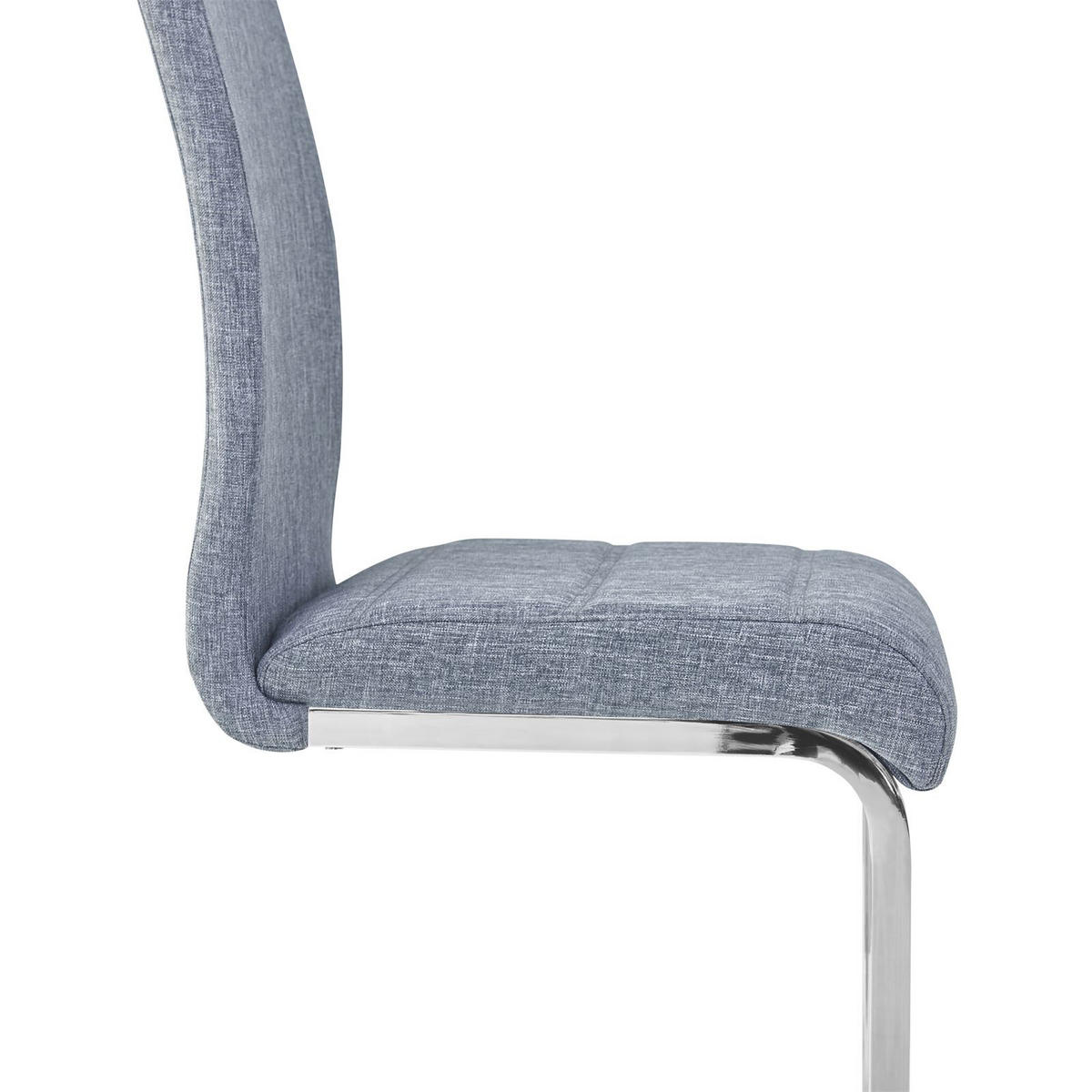 SCHWINGSTUHL LETICIA 4er-Set grau - Grau, Textil (42/96/57cm) - IDIMEX