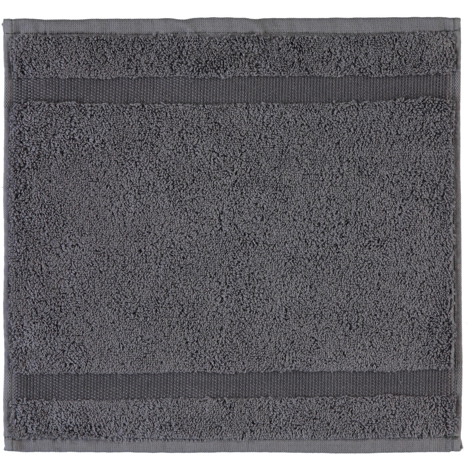 Rhomtuft Seiftuch Grau 30x30 cm