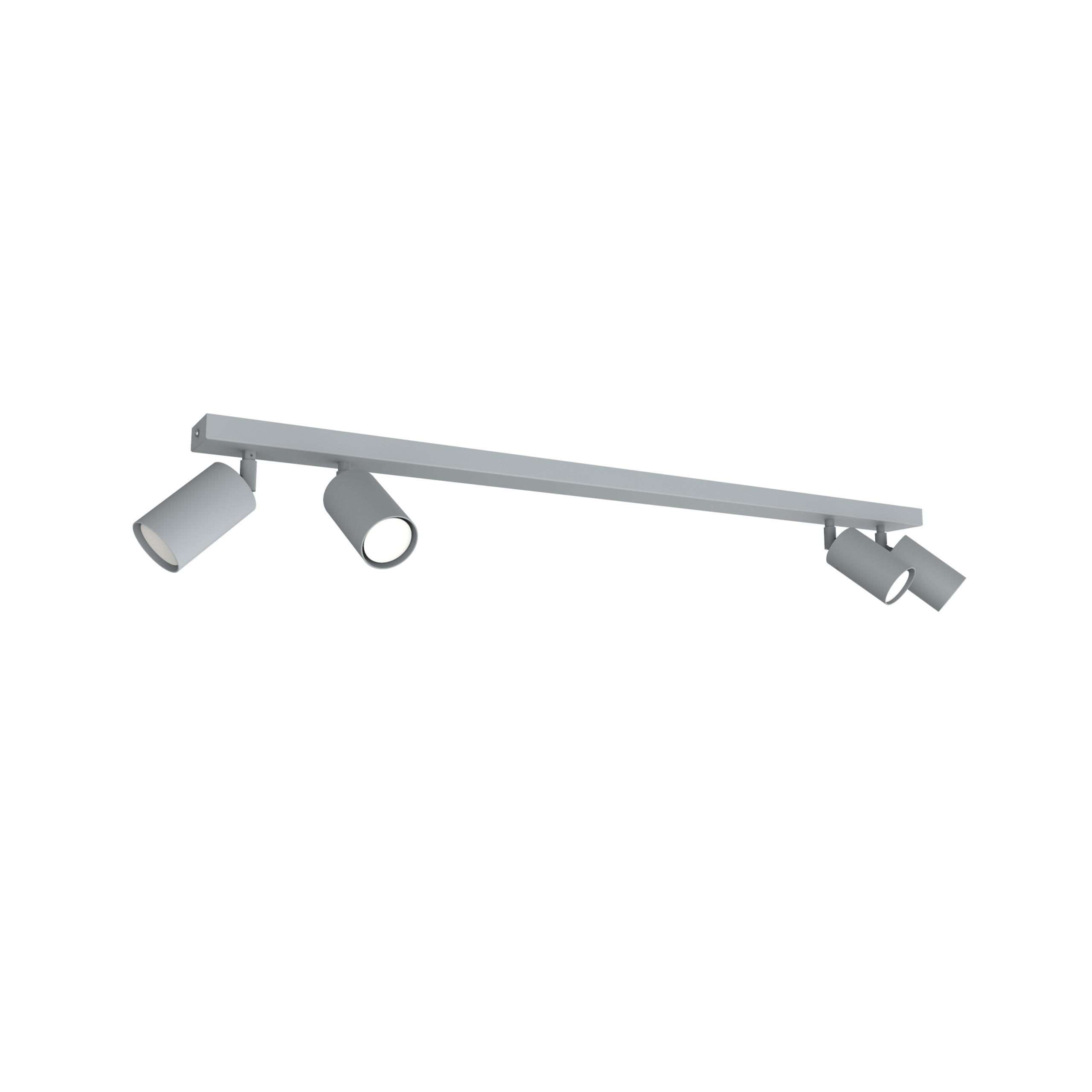 Lumicom Deckenleuchte Grau 100x6x6 cm