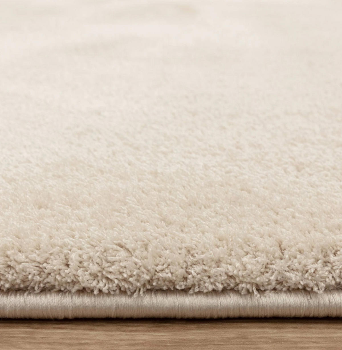 TEPPICH Wohn-/Schlafzimmer Langflor MOCO Weiß 160x230 cm - Weiß, Textil (160/230cm) - Novatrend