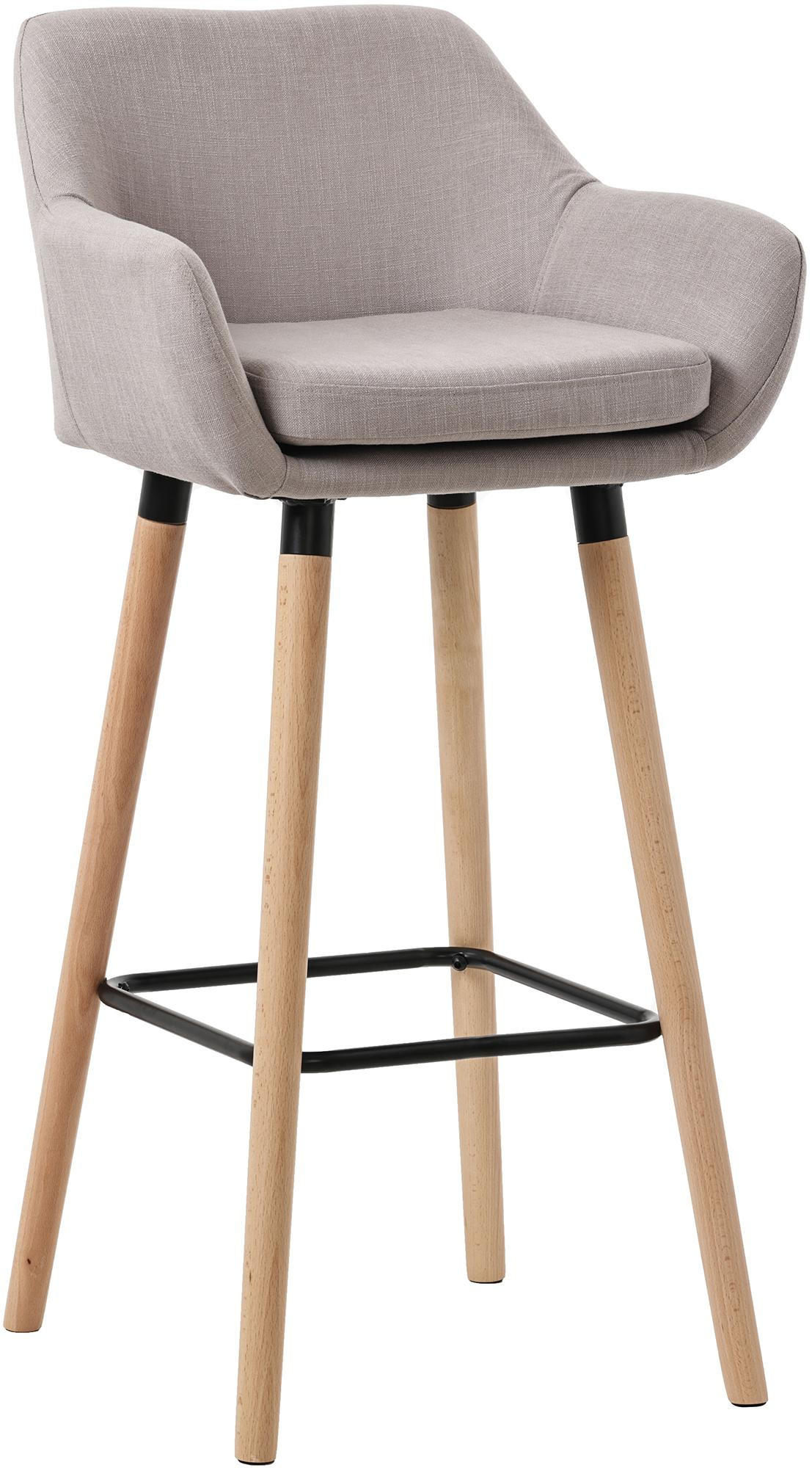 Deluke Barhocker Taupe 51x101x50 cm