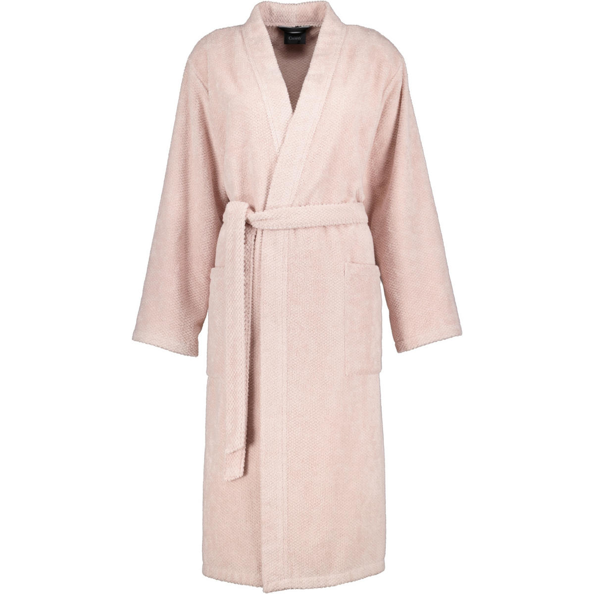 BADEMANTEL DAMEN KIMONO PURE 5222 PUDER - 383 - Rosa, Textil (Mnull) - Cawoe