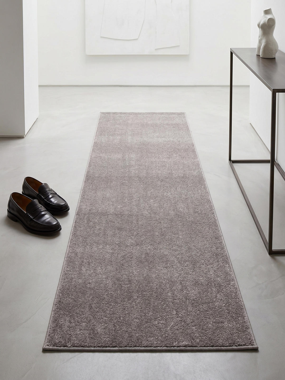 TEPPICH Kurzflor MAIN in Beige, einfarbig, 60 x 100 cm - Beige, Textil (100/60cm) - KADIMA DESIGN
