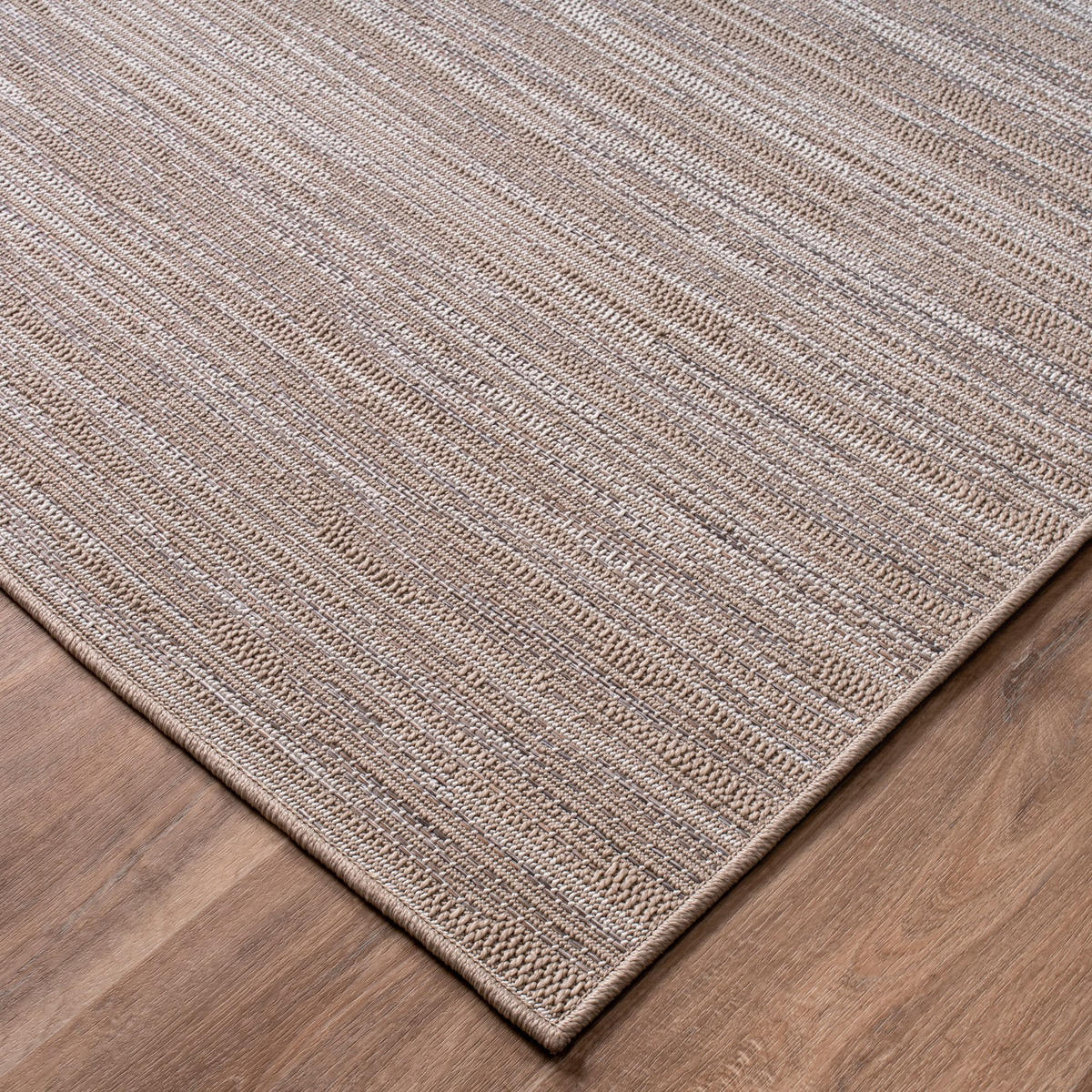 OUTDOORTEPPICH 120/120 cm Vermont 193 - Beige, Kunststoff (120/120cm) - Paco Home