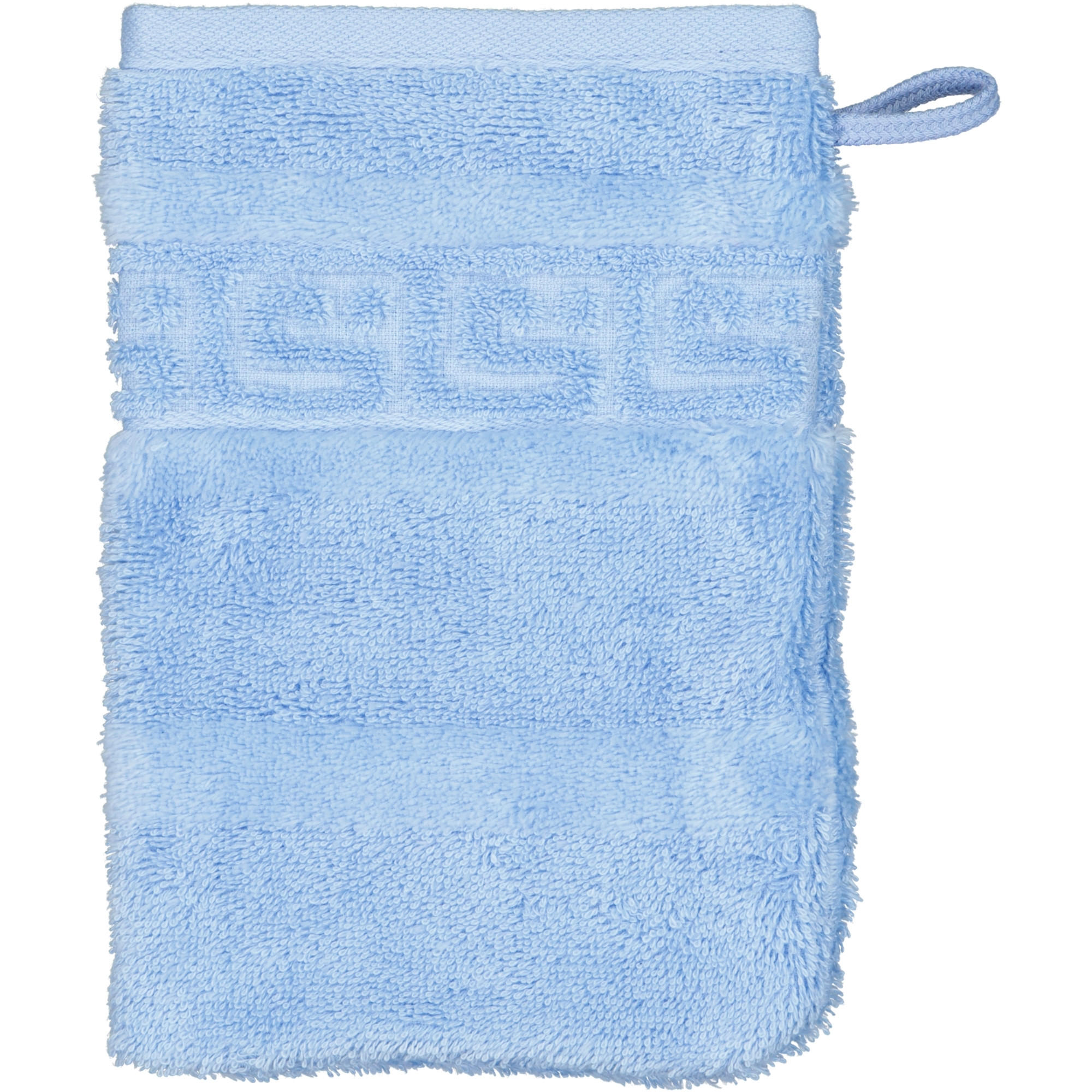 WASCHLAPPEN NOBLESSE UNI 1001 MITTELBLAU - 188 - Blau, Textil (16/22cm) - Cawoe