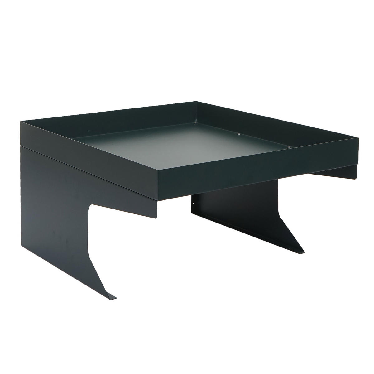 MÄHROBOTER-GARAGE mit Pflanzkasten 37x60x70cm Metall Grün - Grün, Metall (60/37/70cm) - PROREGAL