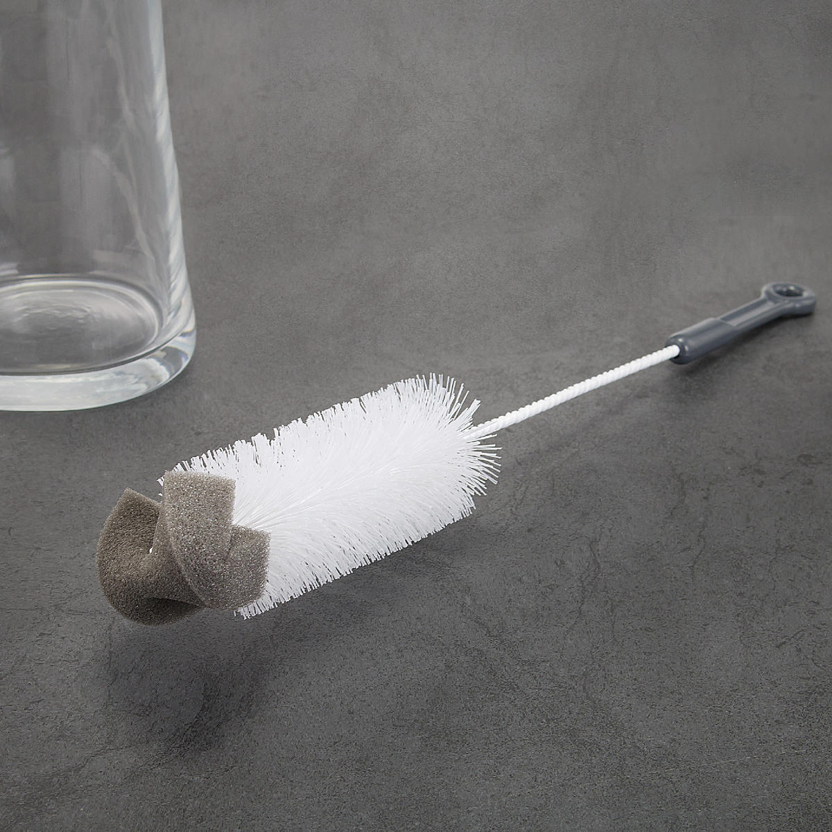 REINIGUNGSBÜRSTE, weiß - Weiß, Kunststoff (5/40/5cm) - bremermann