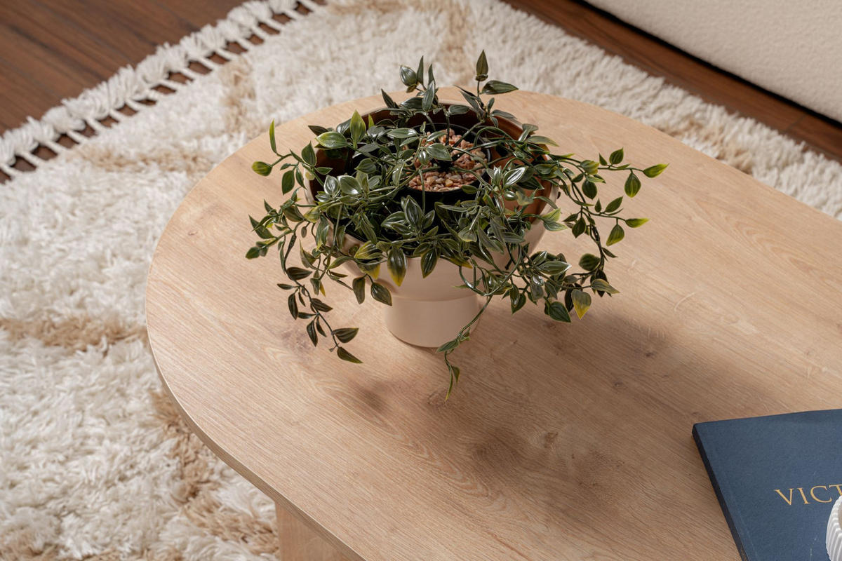 COUCHTISCH sable Chêne Saphir - Braun, Holzwerkstoff (119/60/40cm) - Habitat Garten