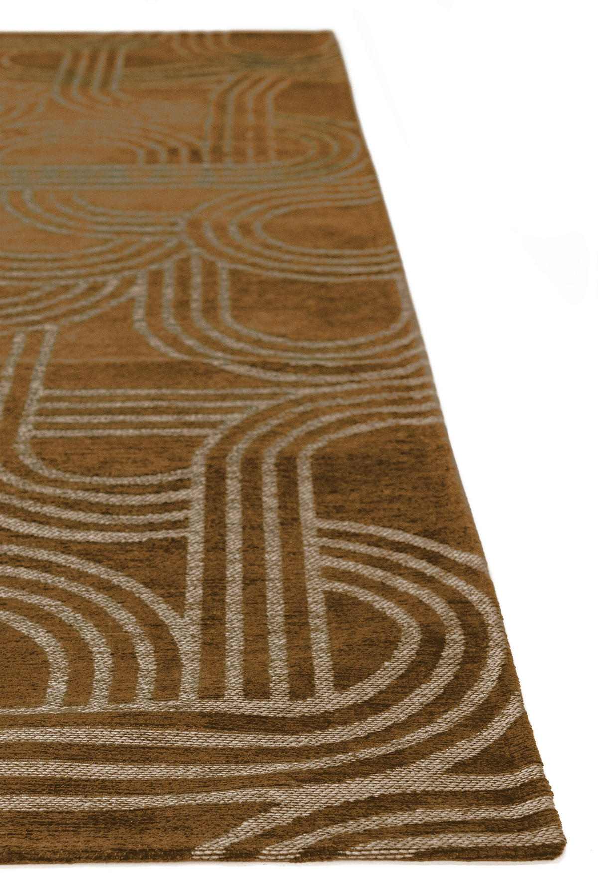 TEPPICH modern Flachgewebe FEVER Braun 240 x 340 cm - Braun, Textil (240/340cm) - Novatrend