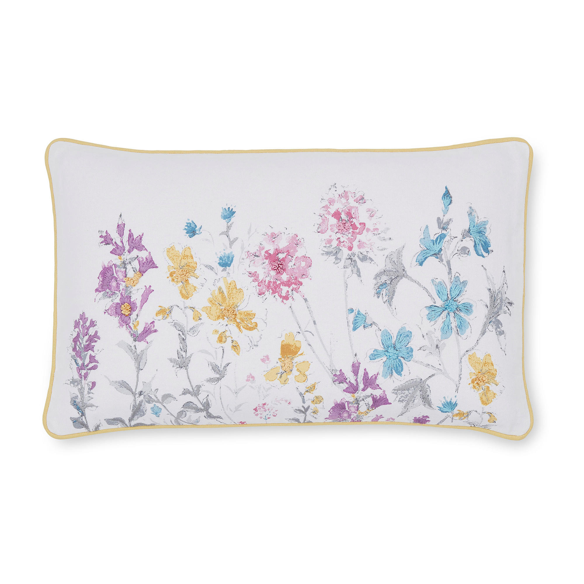 ZIERKISSEN Wild Meadow - Multicolor, Textil (50/30cm) - LAURA ASHLEY