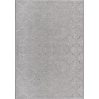 KURZFLORTEPPICH Orientalisch ERESMA Polyester Grau 160 x 230 cm - Grau, Textil (160/230cm) - KADIMA DESIGN