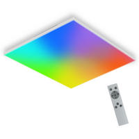 LED-DECKENLEUCHTE Waltraud 45/45/2 cm - Weiß, Metall (45/45/2cm) - Nettlife