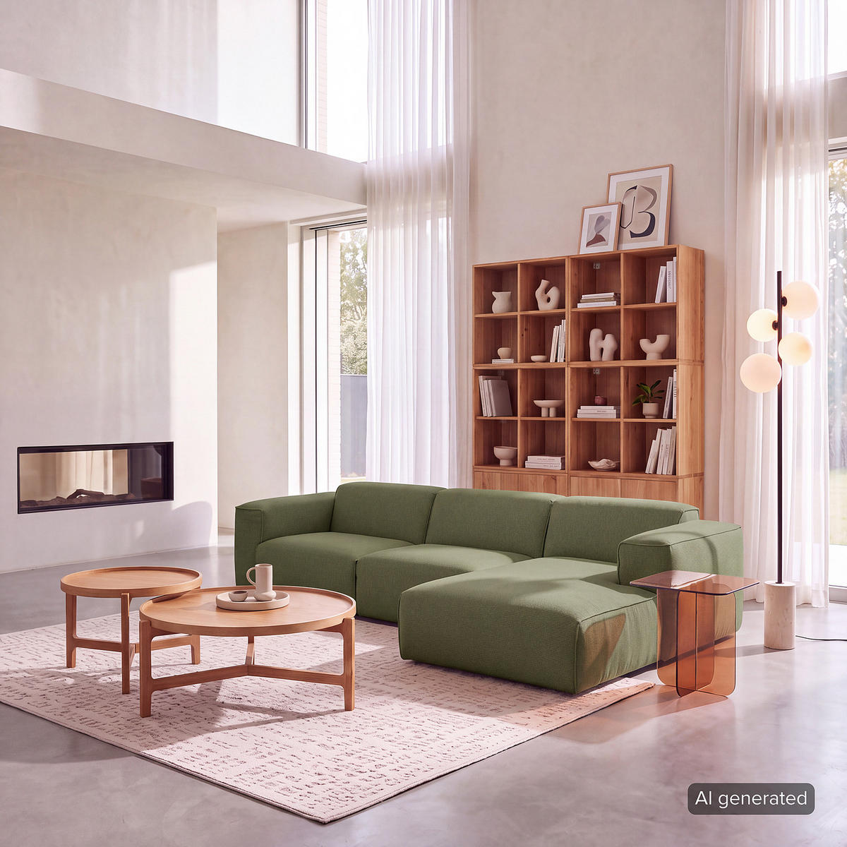 3-SITZER ECKSOFA mit Longchair - Dunkelgrün/Schwarz, Kunststoff/Textil (284/173cm) - home24