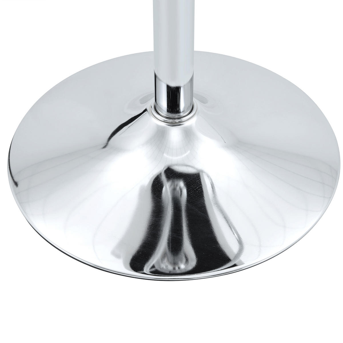 BARHOCKER Weiß 2er-Set Höhenverstellbar Drehbar 360° mit Rückenlehne & Fußstütze - Weiß, Metall (52/93/45cm) - PANGIVO