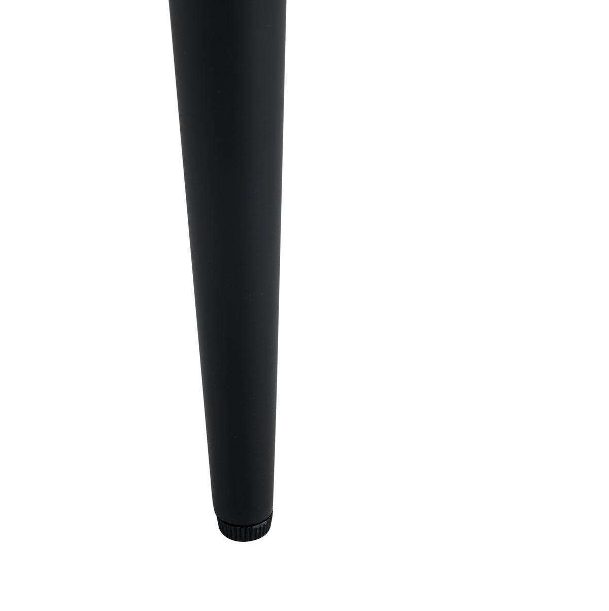 ESSZIMMERSTÜHLE 2er-Set ergonomisch PU Hellgrau/Schwarz - Hellgrau, Metall (44/89/45cm) - Meubliv