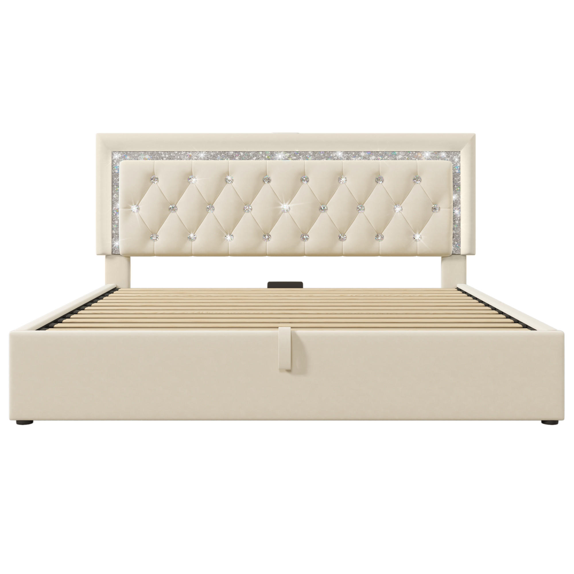 XXXLutz Polsterbett Beige