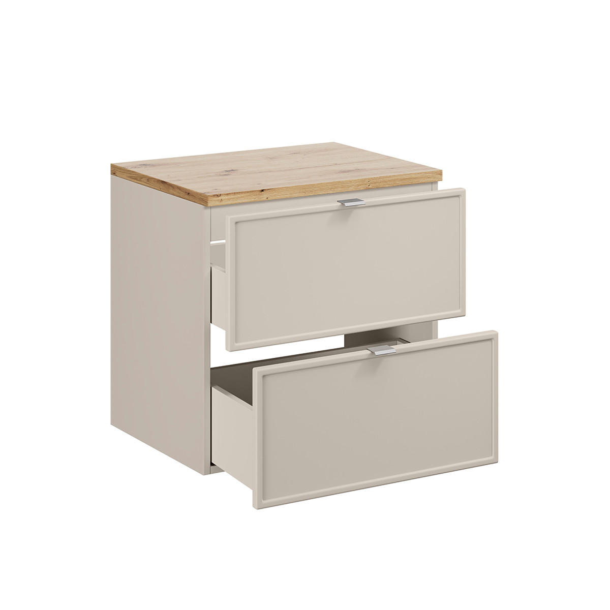 SKŘÍŇKA POD UMYVADLO 60.6cm Alba Kašmír - béžová, kompozitní dřevo (60.6/59/46cm) - Petits-meubles