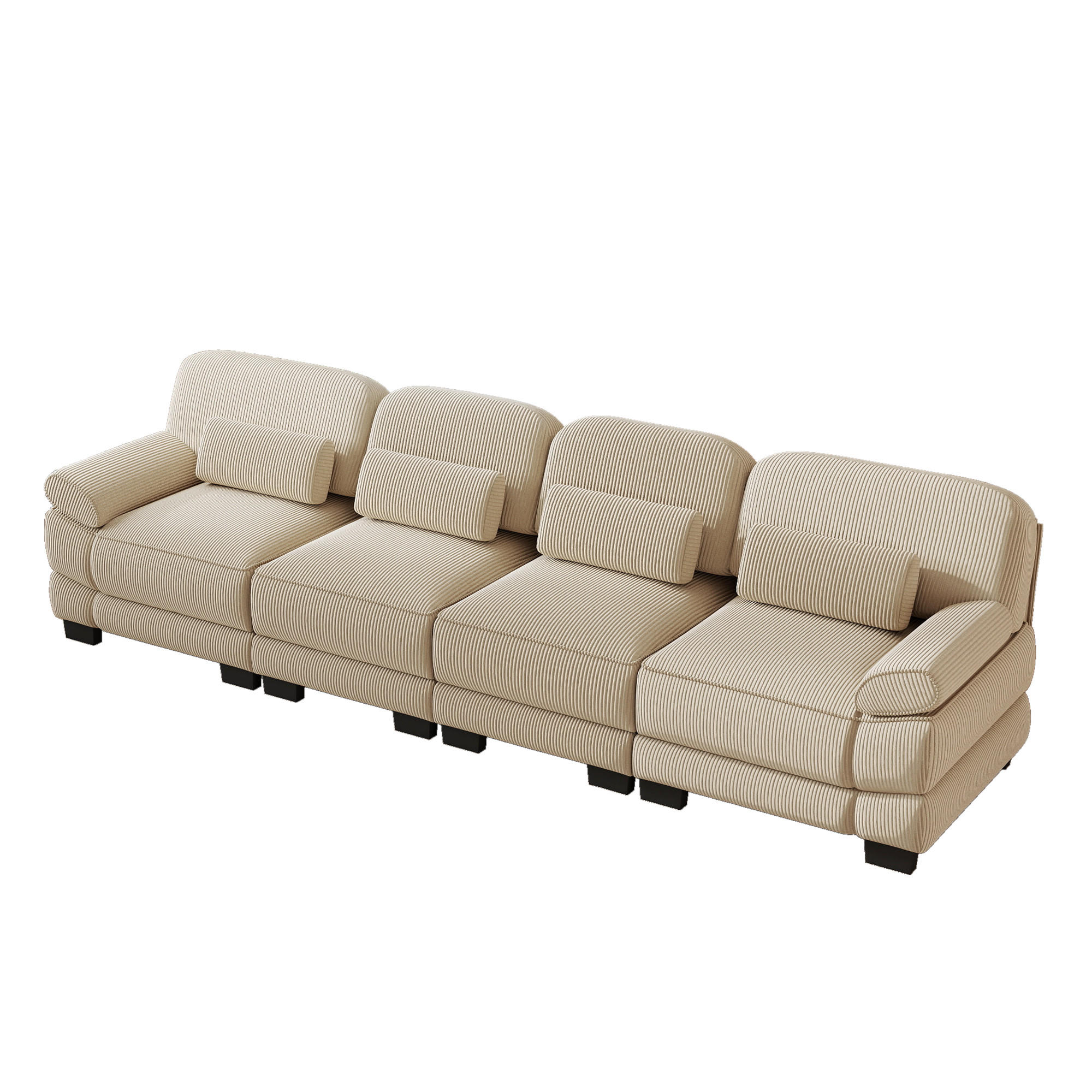 ComfortXL 4-Sitzer-Sofa Beige 336x94x88.5 cm