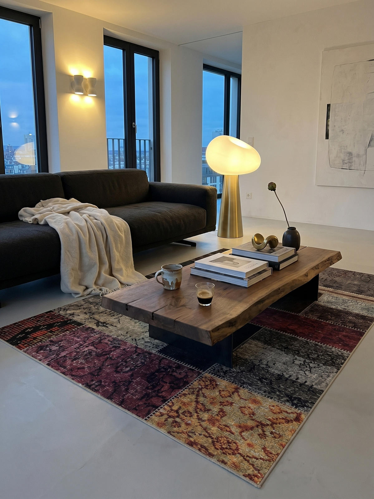 TEPPICH Wohnzimmer Patchwork Pflegeleicht Waschbar OEKO-TEX Multi 140x200 cm Gekettelt Flur – PIZOL - Multicolor, Textil (140/200cm) - KADIMA DESIGN