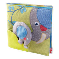 STOFFBUCH Elefant Egon - Multicolor, Textil (40/44.5cm) - Haba