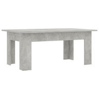 COUCHTISCH Betongrau 100x60x42 cm Holzwerkstoff - Hellgrau, Holzwerkstoff (60/100/42cm) - furnicato