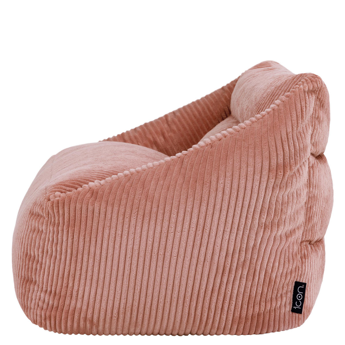 KINDERSITZSACK Sofa Cecilia - Pink, Textil (95/44/55cm) - icon