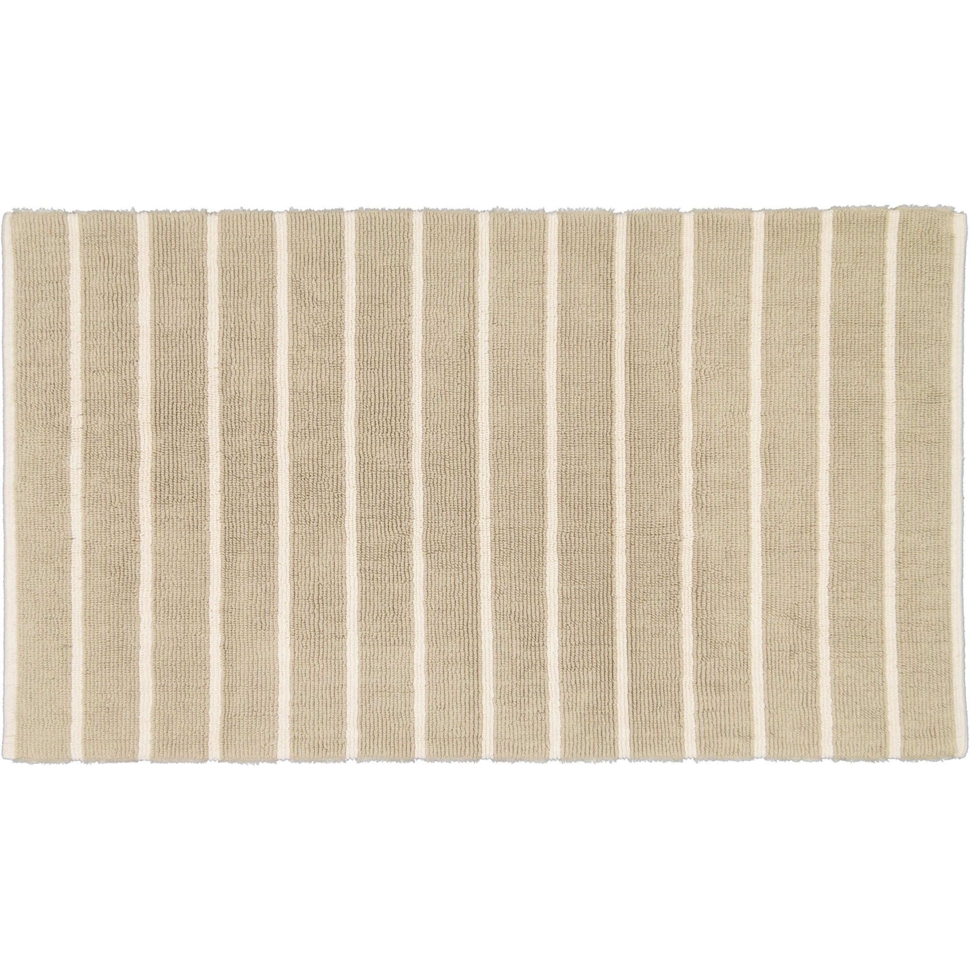 BADTEPPICHE BALANCE STREIFEN 1008 NATUR - 33 - Beige, Textil (70/120cm) - Cawoe