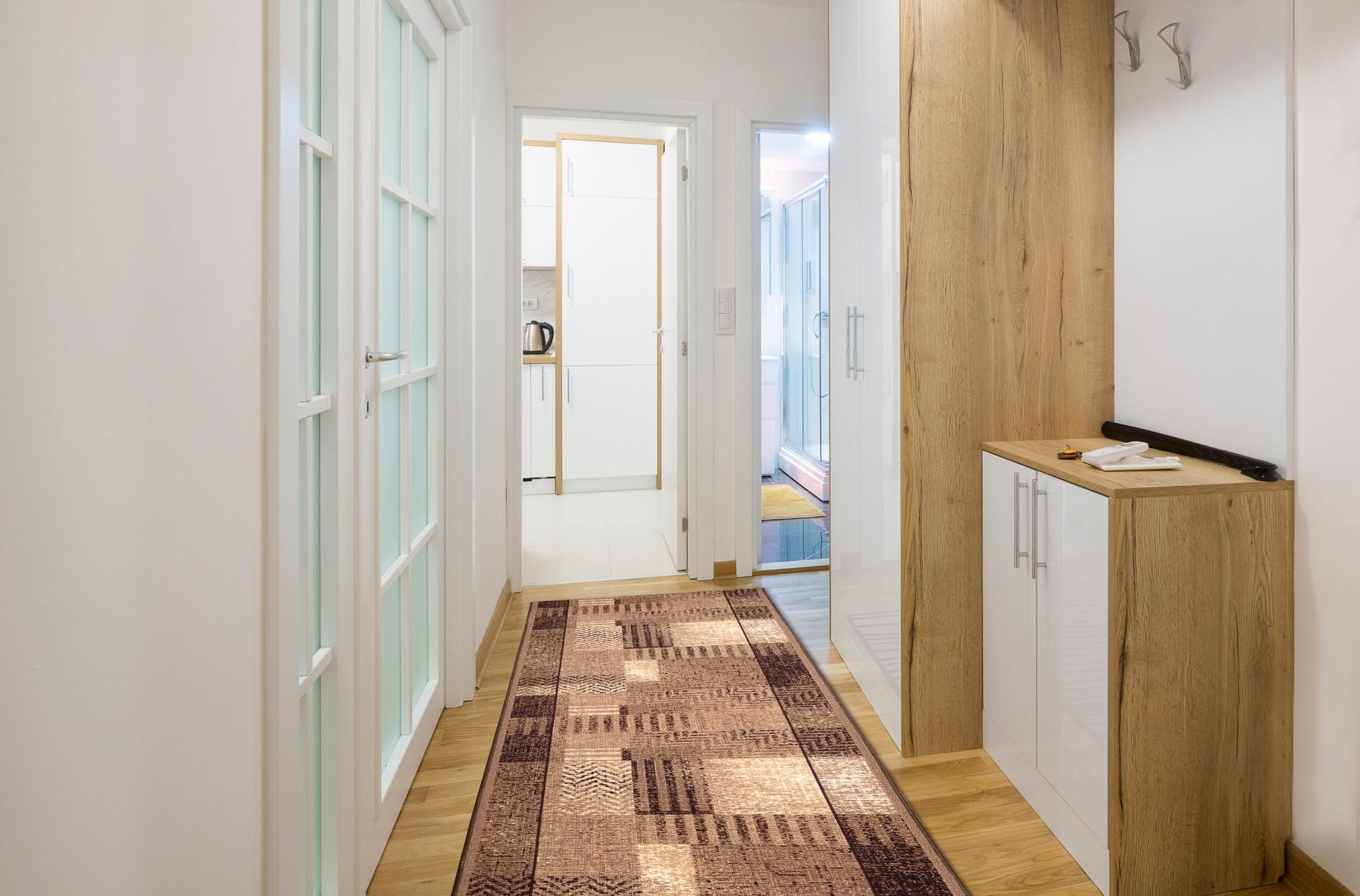 Thumbnail - rugsX Läufer, Beige, Textil, Freiform, 67x440 cm, Teppiche & Böden, Teppiche, Teppichläufer