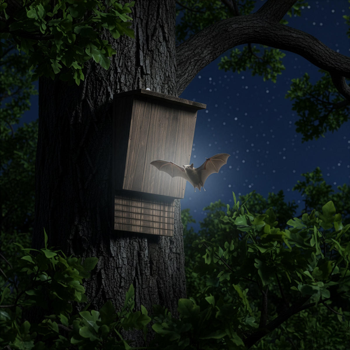 4XFLEDERMAUSKASTEN - Dunkelbraun, Holz (22.5/34/12.5cm) - Relaxdays