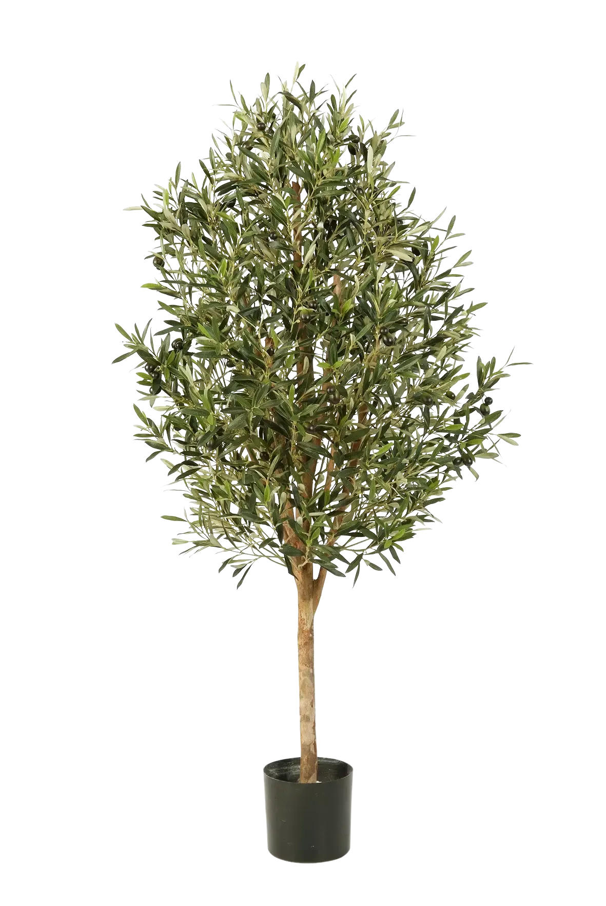 KUNSTBAUM Künstlicher Olivenbaum – Callistus 140 cm - Grün, Kunststoff (140cm) - aplanta