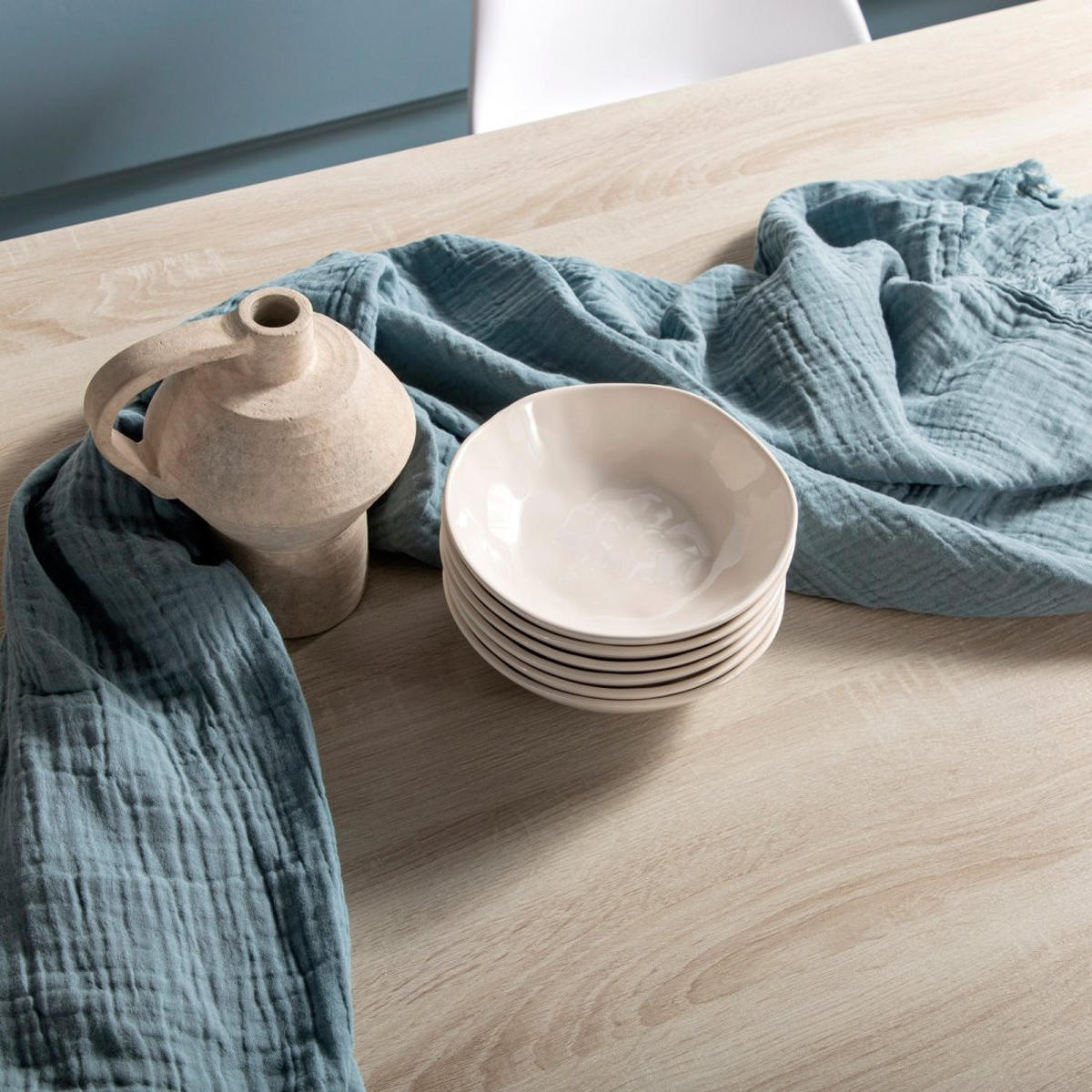 ESSTISCH Even Natürlich 150 cm x 76 cm - Naturfarben, Holzwerkstoff (90/150/76cm) - Klast Home