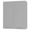 KÜCHENHÄNGESCHRANK Kvantum W4/80 Dust Grey Matt / Grau Matt 80 / 32,5 / 96cm - Grau, Holz/Holzwerkstoff (80/96/32.5cm) - Feldmann-Wohnen