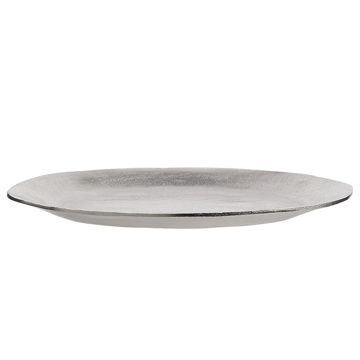 DEKOTELLER Banquet - Silbereichenfarben, Metall (2cm) - BUTLERS