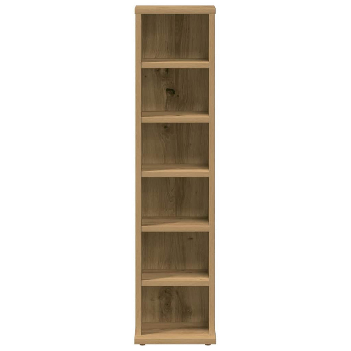 CD-REGAL Artisan-Eiche 21/20/88 Cm Holzwerkstoff - Eiche Artisan, Holzwerkstoff (20/88/21cm) - vidaXL