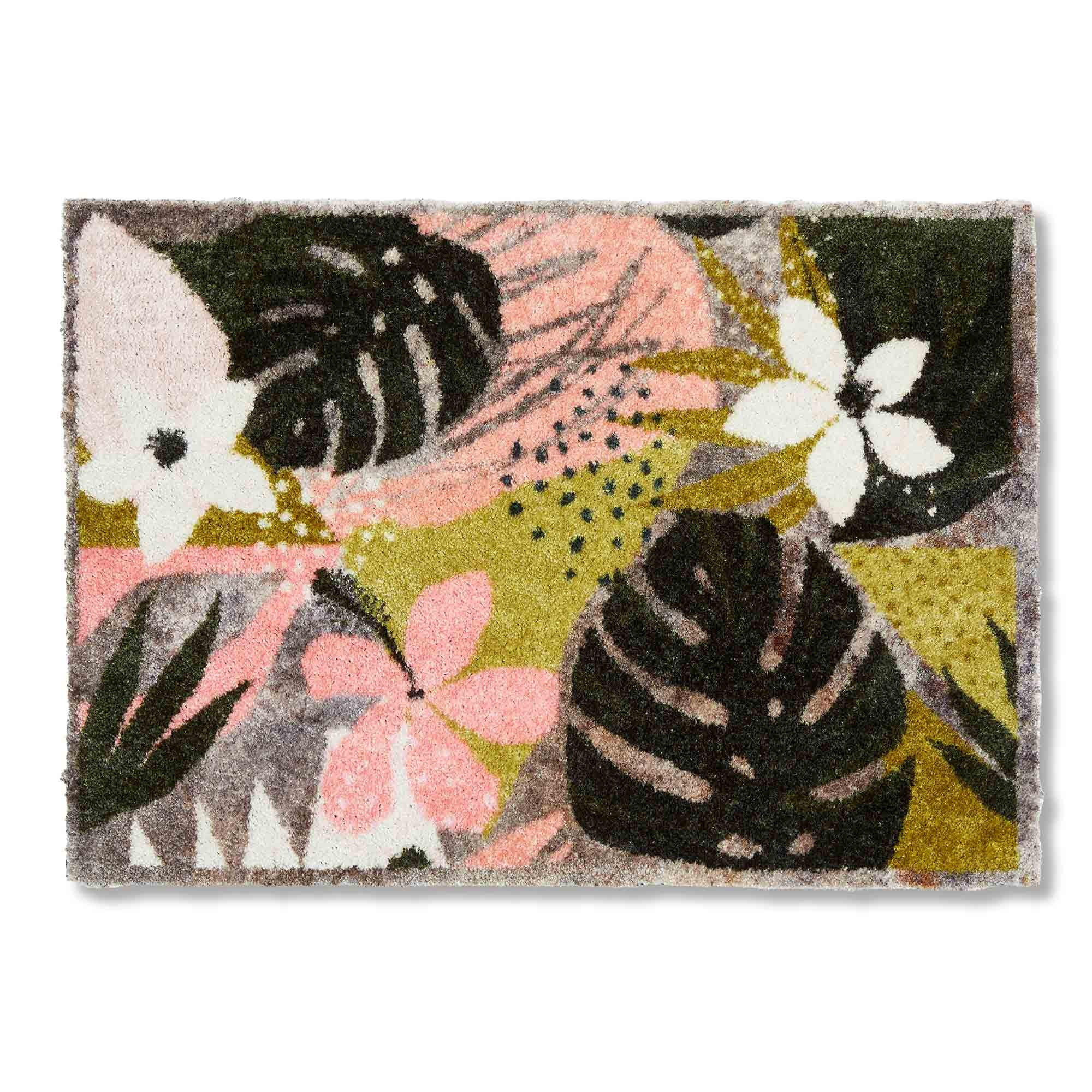FUSSMATTE WASCHBAR PURE & SOFT - Pink, Textil (50/70cm) - Astra