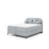 BOXBETT Gorgia - Hellgrau, Holzwerkstoff/Textil (180/200cm) - Fun Möbel