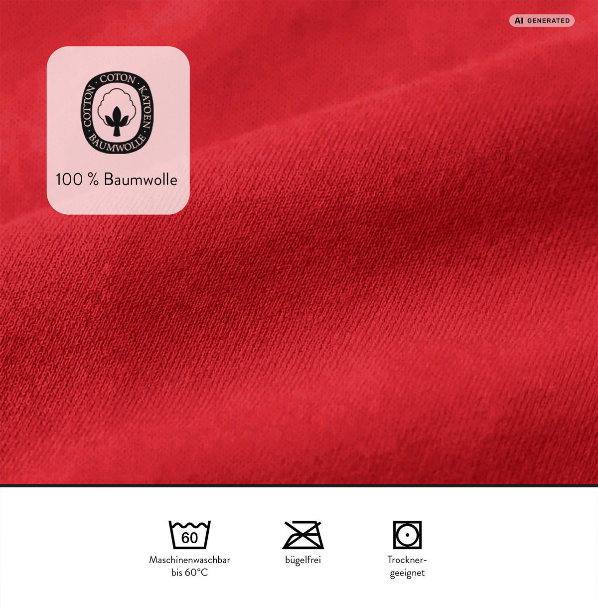 SPANNBETTTUCH Basic Jersey rot, 120x200 cm - Rot, Textil (120/200cm) - Castell