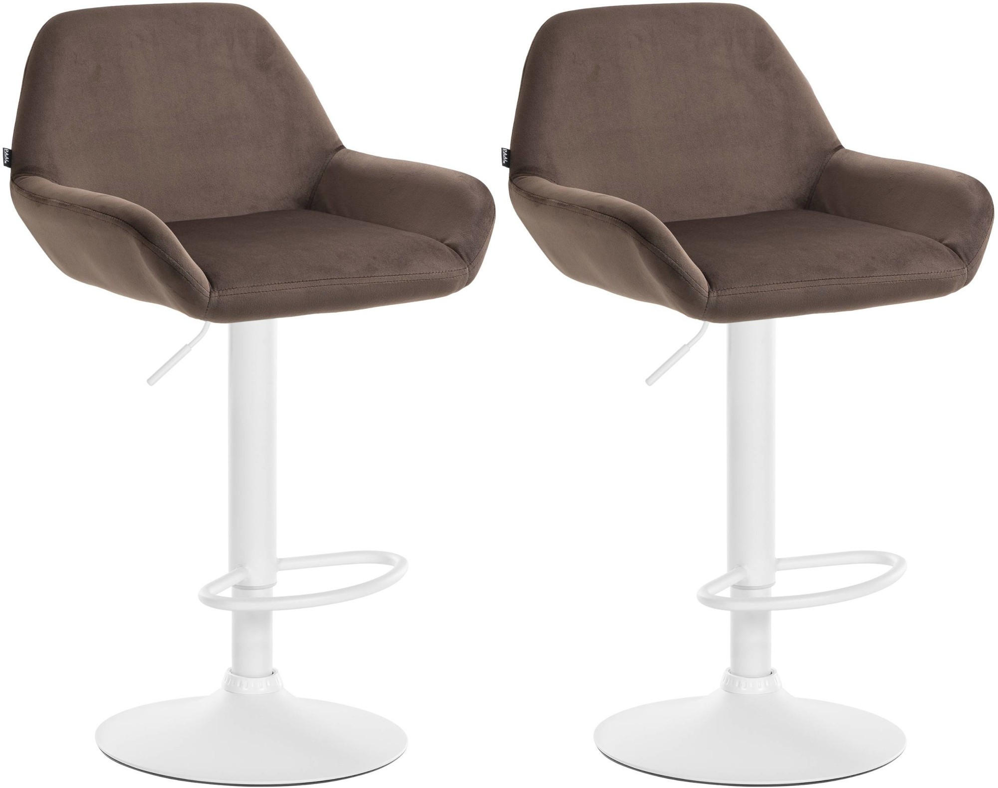 furnicato Barhocker Braun 51x89x52 cm