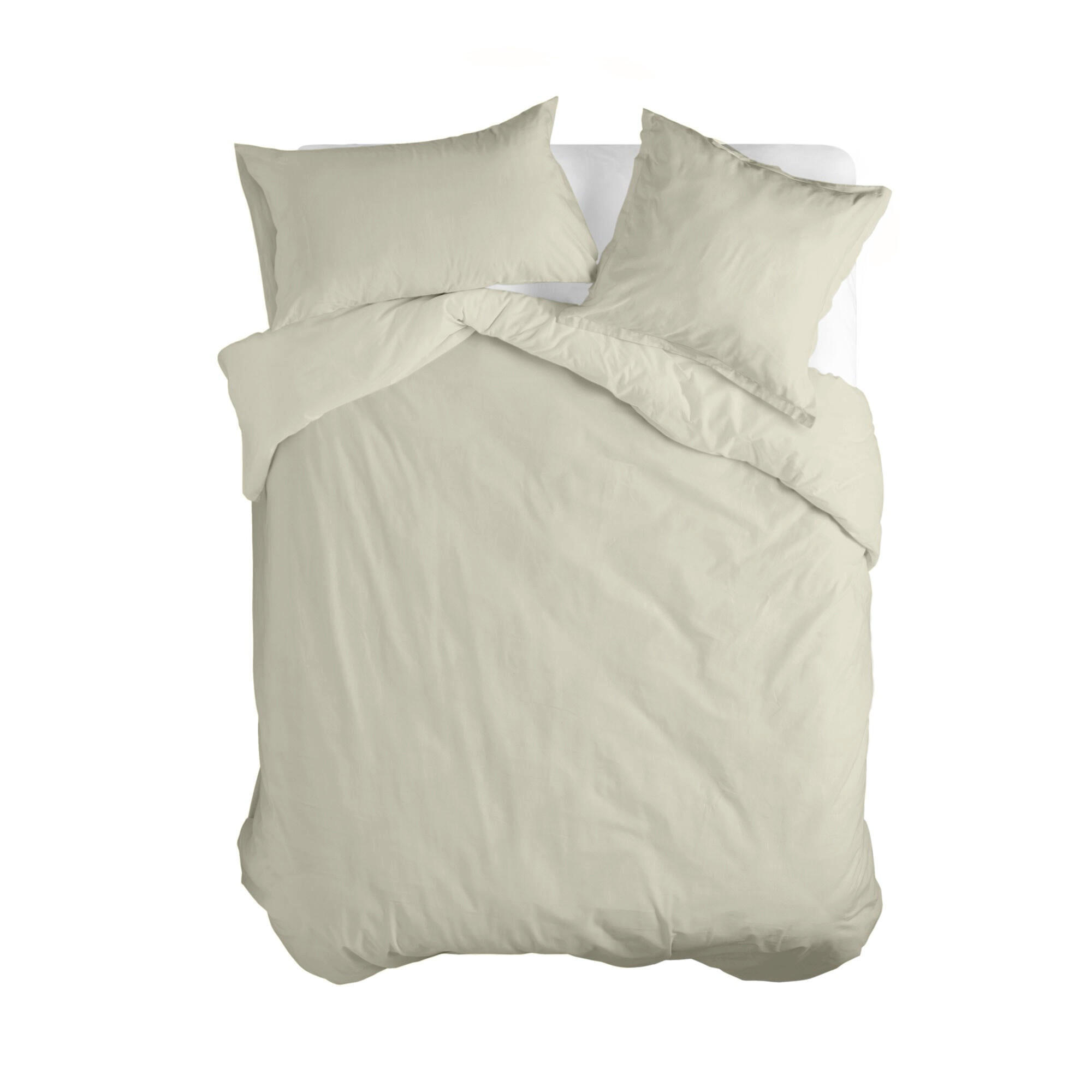 BETTBEZUG basic 155x220 cm (komfortgrösse) beige - Beige, Textil (155/220cm) - Happy Friday