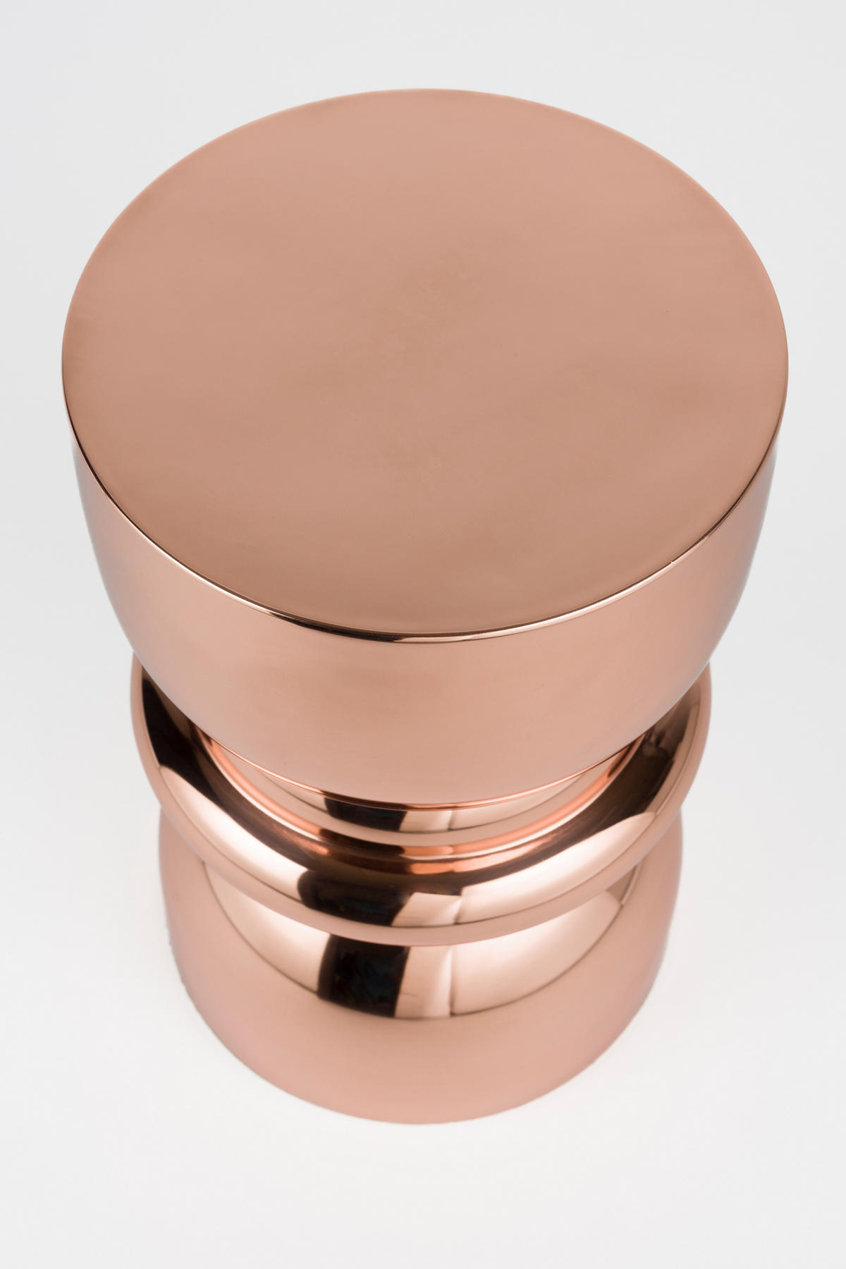BEISTELLTISCH Kinga - Bronze - 29.5/29.5/48 cm - Bronzefarben, Metall (29.5/29.5/48cm)