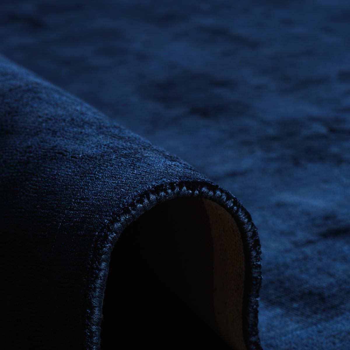 LUXUS DESIGNER TEPPICH ROMA - Dunkelblau, Textil (70/300cm) - Pergamon