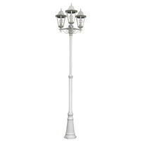 RGB LED STEHLEUCHTE NORDERNEY Weiß - Weiß, Metall (58/55/220cm)