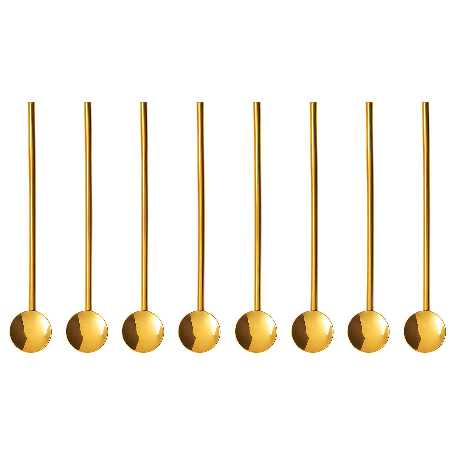 TRINKLÖFFEL (8er Set) Sip Spoon - Goldfarben, Metall - Butlers