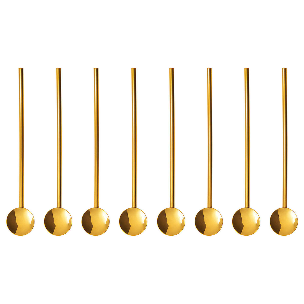 TRINKLÖFFEL (8er Set) Sip Spoon - Goldfarben, Metall - Butlers