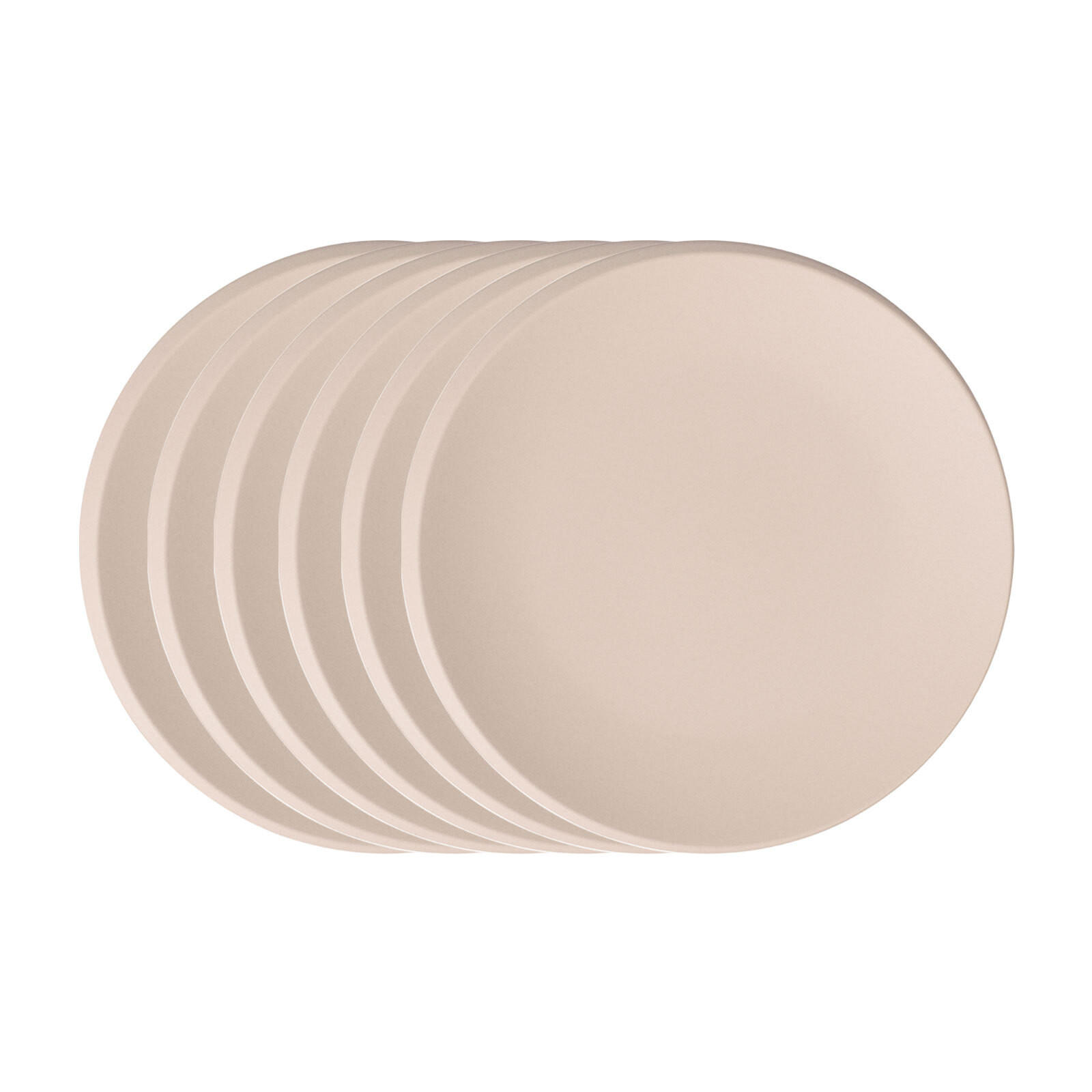 FRÜHSTÜCKSTELLER NewMoon beige ø 24 cm 6er Set - Beige, Keramik (24cm) - Villeroy & Boch
