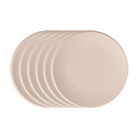 FRÜHSTÜCKSTELLER NewMoon beige ø 24 cm 6er Set - Beige, Keramik (24cm) - Villeroy & Boch