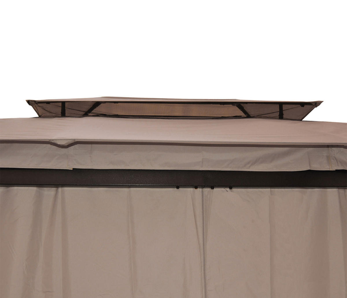 ERSATZBEZUG DACH FÜR PERGOLA NISA Cremeweiß - Weiß, Textil (335/1/435cm) - MCW