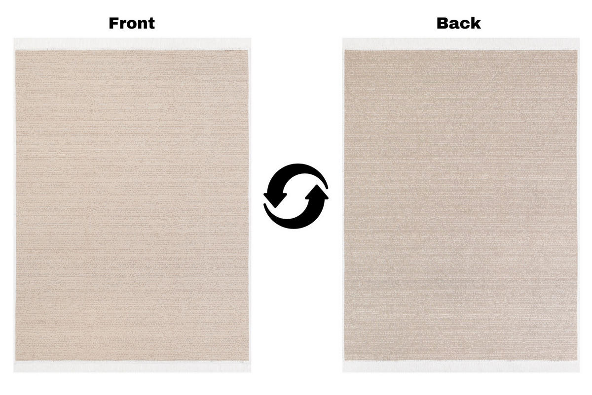 TEPPICH AZTECA Beige 80/300 cm - Beige, Naturmaterialien (80/300cm) - Tapiso