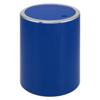 KOSMETIKEIMER SAVONA 5,5 Liter, blau - Dunkelblau, Kunststoff (19/24.5/19cm) - bremermann